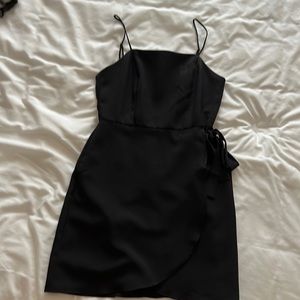 Altard state black romper dress